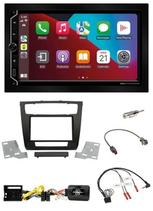 ESX 2DIN DAB USB Lenkrad Bluetooth Autoradio für BMW 1er aut. Klima E81/E82/E87/ - Bild 1 von 12