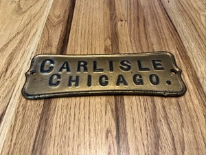 Carlisle Chicago piano metal negro 9 pulgadas por 3 pulgadas - Imagen 1 de 10