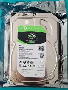 Seagate BarraCuda 8TB SATA 3.5 HDD ST8000DM004 - ZCT1WSH1 - Photo 1/7