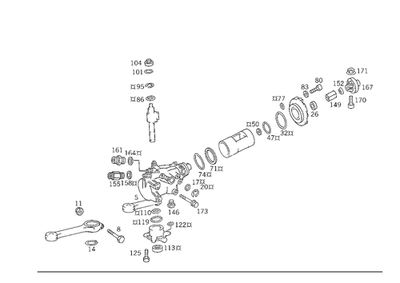 Dirección original Mercedes-Benz 202-460-35-00 Foto 1 de 2