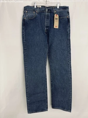 Levi Strauss & Co 501 Original Denim Blue Jeans Men's 38/34 NWT - Image 1 of 4