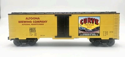 MTH 30-7843 Curve Beer Reefer Altoona Brewing Co #18025 O Gauge  - Image 1 of 4