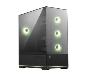 MSI MAG PANO 110R PZ BLACK Micro ATX Case, 2 x USB 5Gbps , 1x USB C 20Gbps, 1... - Picture 1 of 1
