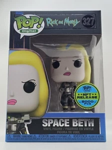 Funko Pop! Digital #327 Rick & Morty Space Beth Ultra LE 5000 + Protector - Picture 1 of 9
