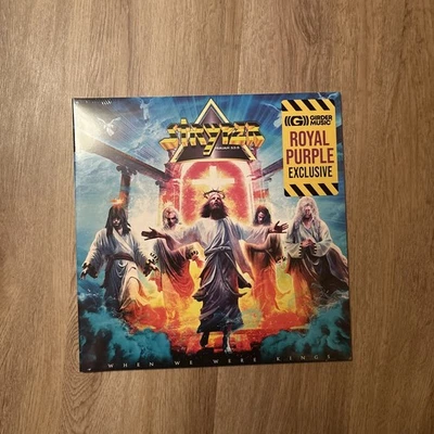 STRYPER - WHEN WE WERE KINGS - PURPLE - LP vinyl *BRAND NEW* - CHRISTIAN METAL. - Image 1 of 2
