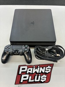 SONY PLAYSTATION 4 SLIM 1TB CONSOLE BUNDLE Controller Cables.