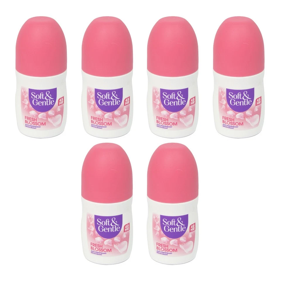 Desodorante enrollable antitranspirante suave y suave Fresh Blossom 50 ml X 6 Foto 1 de 1