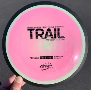 Axiom MVP Neutron Trail - Rare Pink Watermelon Transitional Conrad Disc Golf - Picture 1 of 13