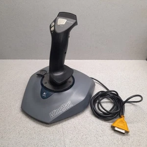 Retro Logitech Wingman Extreme Digital 3D Joystick Flightstick 15 Pin - Working - Picture 1 of 12