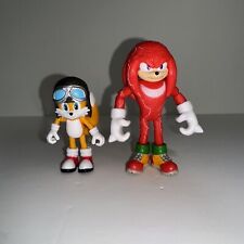 Tails + Knuckles Sonic the Hedgehog 2 The Movie 4" Articulated Action Figure