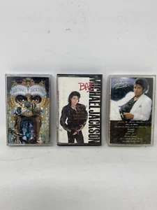 Cassette Lot 3 Bad (promo Copy) Dangerous Thriller Michael Jackson - Picture 1 of 18