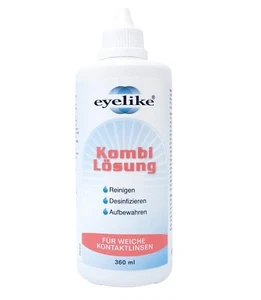 eyelike Kombi-Lösung 360ml für weiche Kontaktlinsen - Bild 1 von 7
