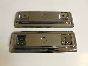 fits 68 69 70 Roadrunner Rear Armrest Bases Road Runner Arm Rest NEW - Foto 1 di 1