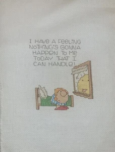 Handmade Ziggy Cross Stitch - Picture 1 of 3