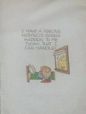 Handmade Ziggy Cross Stitch  - Image 1 of 3