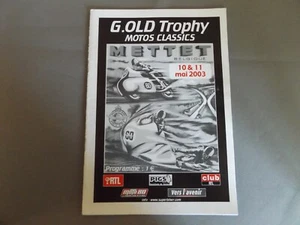 Programa Mettet 2003 5/11/03 - Trofeo de Oro - Circuito Jules Tacheny - Bélgica - Imagen 1 de 1