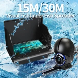 HD 1080P Night Vision Fishing Underwater Cam 4.3 Inch Display 220° Fish Finder - Picture 1 of 9