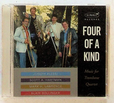 JOSEPH ALESSI etc- Four Of A Kind - Music For Trombone Quartet CD NEW Classical - Image 1 of 2