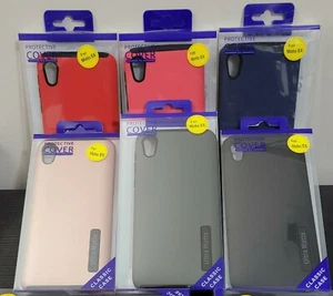 ULTRA MATTE SLIM HYBRID PROTECTIVE CASE FOR MOTOROLA MOTO E6 - Picture 1 of 8