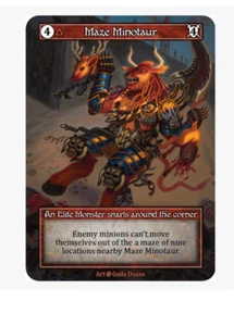 Maze Minotaur (FOIL) Elite Beta Sorcery - Bild 1 von 1