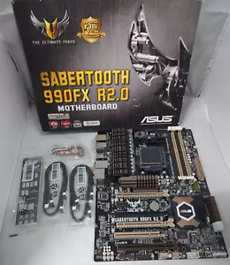 FAULTY ASUS Sabertooth 990FX, Socket AM3+ AMD Motherboard - Picture 1 of 3