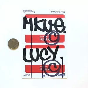 MQ MKUE HANDMADE STICKER - Mqizm Obey Giant Barry McGee Revok MSK Ghost RIS ESPO - Picture 1 of 1