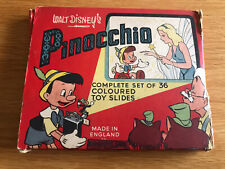 Vintage Walt Disney Pinocchio Toy Slide Set