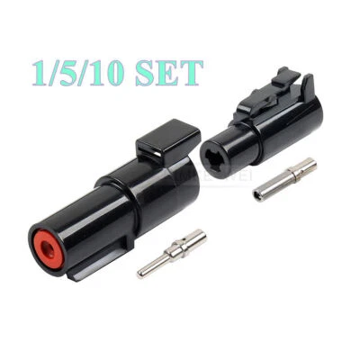 1 Pin/Way 25A Deutsch DTHD Series Male Female Connector Plug Socket Kit New