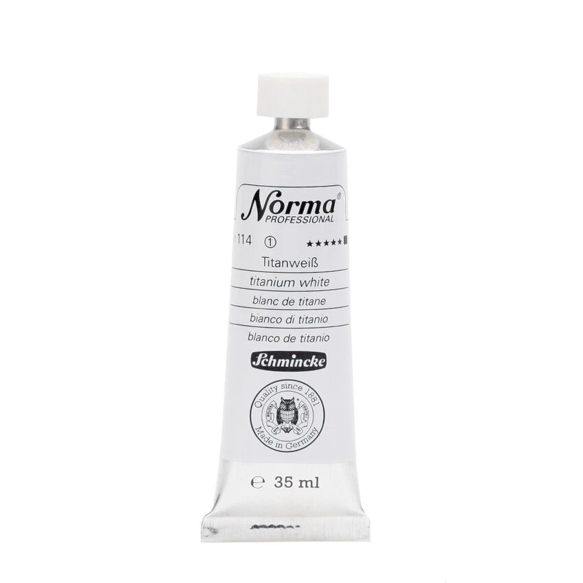 Schmincke Norma Professional 35ml Titanweiß