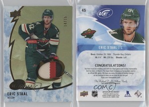 2019-20 Upper Deck Ice Gold Patch /15 Eric Staal #45 Patch