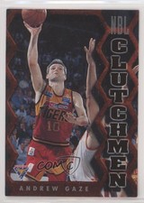 1995 Futera NBL Clutchmen Andrew Gaze #CM8