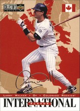 1996 (ROCKIES) Collector's Choice Silver Signature #326 Larry Walker IF