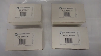 Nuevo lote de 4 Atlas Sound LP SG-QTRSL-F1 placa de pared de acero de una sola banda alarma contra incendios Foto 1 de 4