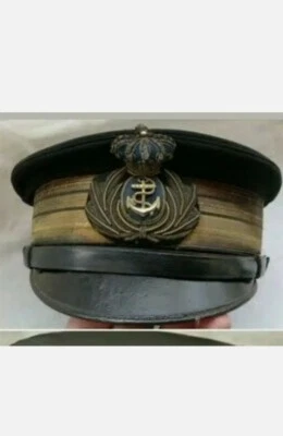 Replica Cappello-berretto-capitano-regia-marina-san-marco-rsi-1910-cap-Navy-hat- - Image 1 of 4