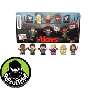 The Boys (2019) - Fisher-Price Little People Collector Figure Set 6-Pack "New" - Picture 1 of 3