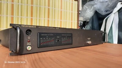 Telefunken HIFI Stereo Main Amplifier STM1 Endstufe Verstärker, Nicht Geprüft  - Bild 1 von 4