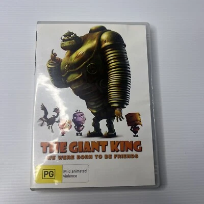 The Giant King We Were Born To Be Friends: PG Robots DVD PAL Region 4 - Image 1 of 4
