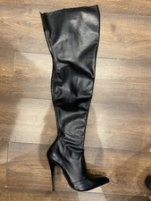 little shoe box thigh boots