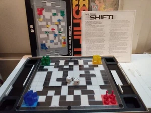 [Missing/Replaced Dice & 4 Pawns] Vintage 1977 OrDa SHIFTI Strategy Board Game - Picture 1 of 9