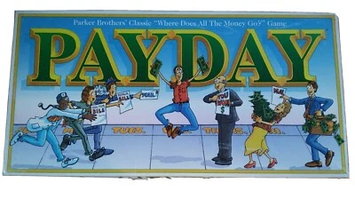 PAYDAY Board Game by Parker Brothers VINTAGE 1994 COMPLETE! - Image 1 of 4