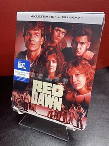 Red Dawn Steelbook (4K UHD Blu-ray + Blu-ray Disc) Factory Sealed - Picture 1 of 5