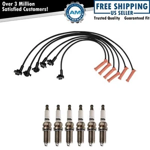 Ignition Kit Spark Plug & Wire Set For Ford Explorer Sport Trac V6 4.0L - Picture 1 of 7