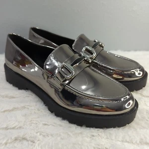 Mocasines Bandolino para mujer con suela metálica plateada nuevos sin caja - talla 5,5 - Imagen 1 de 9