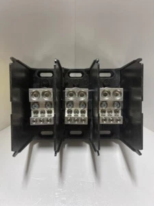 Marathon # 1333555 CH 3P (2) #2/0 - #6 / (6) # 4 - #14 Power Distribution Block - Picture 1 of 7
