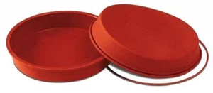 Rundform 28 cm Backform Silikon Torten Obst Kuchen Springform Backen - Bild 1 von 2