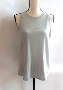 The Nike Tee Dri Fit Women's Gray Tank SZ M - Picture 1 of 4