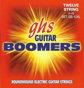 GHS GB-12XL Boomers 12-string electric guitar strings, Extra Light .009-.040 - Picture 1 of 1