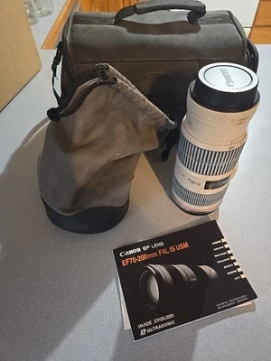 Canon EF70-200mm F4L IS USM Objektiv für Canon EF Mount - Bild 1 von 4