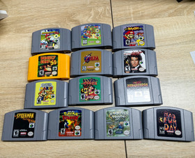 N64 Games for Nintendo 64 Console USA Version Free Shipping OEM
