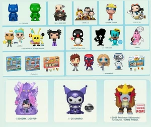 FUNKO POP SDCC 2025 SHARED EXCLUSIVE CHOOSE YOUR POP PRE ORDER - Picture 1 of 22